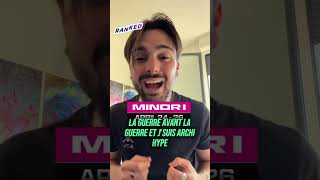 Début du Minor en #CDL demain pour Gentle Mates 🇫🇷⚔️ #m8win