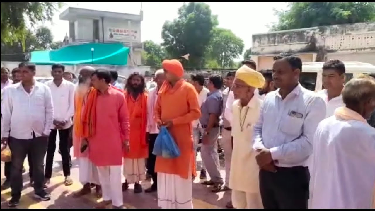 केशव दास जी महाराज का सांगलिया की धरती पर भव्य स्वागत