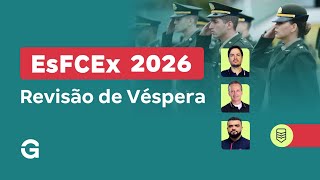 Revisão Final para o Concurso EsFCEx 2024
