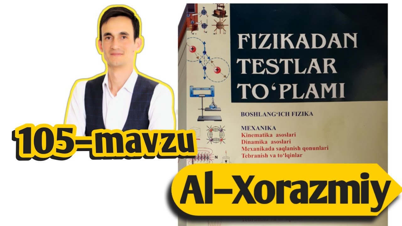105–mavzu | Amper kuchi. Magnit maydon induksiyasi, kuchlanganligi, momenti | Uzoqov fizika to'plam