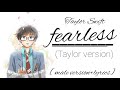 Taylor Swift Fearless Male Version Lyrics Taylor Version mp3