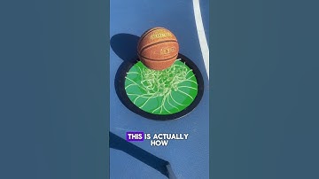 Do you realise just how big a basketball hoop is? 🤯