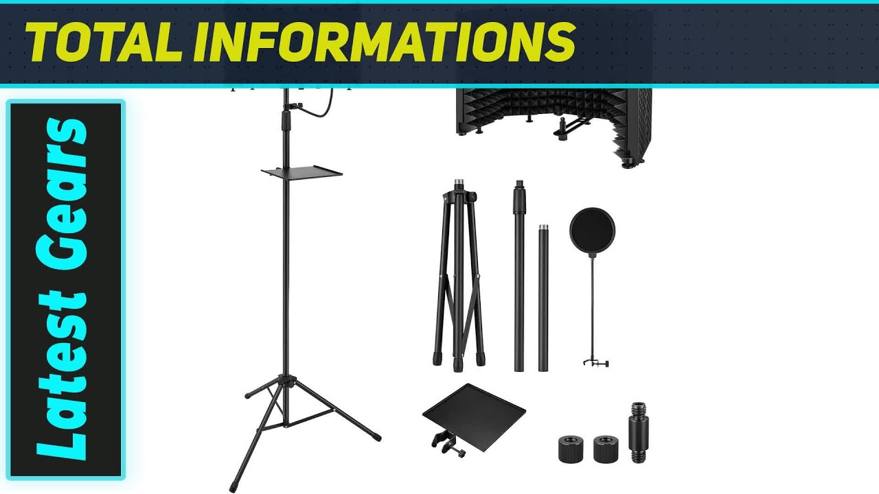 Moukey Microphone Isolation Shield: Pro Studio Sound at Home