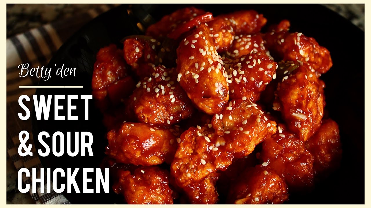 Tatlı Ekşi Soslu Tavuk Nasıl Yapılır? | Sweet and Sour Chicken | Sesame Chicken