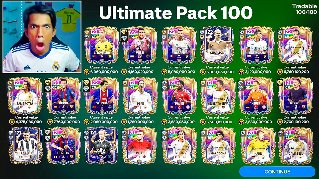 I MAXED Out My Subscriber's FC Mobile Account TO MAX OVR!