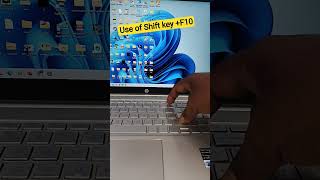Use Of Shiftkey F10 key shortsfeed shortsfeed2025 computer laptop