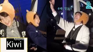 SCARY RIDE quiz but with a twist 😂😂 | Poor bangtan members | BTS Hindi dubbing (REAL)
