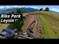 Riding on Grease at Leysin Bike Park