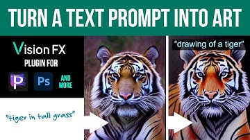 Generating AI Art with Vision FX Plugin for Corel Painter, Photoshop + more