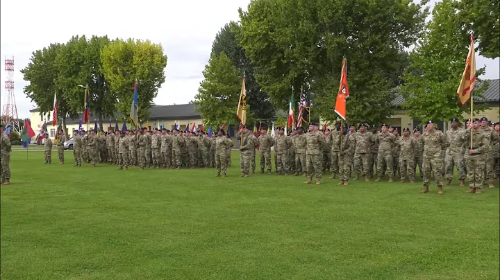 Change of Responsibility Ceremony: U.S. Army Southern European Task Force, Africa