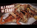$350 Crab Legs Royal Feast Seafood Challenge in Seattle!!