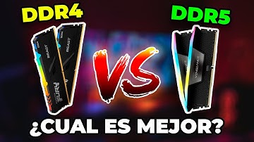 🔥DDR4 vs DDR5 - ¿Cuál Es Mejor? ¿Diferencias? 2025