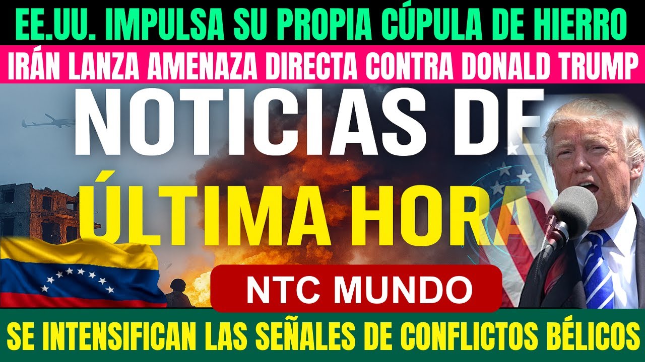 NOTICIAS DE ÚLTIMA HORA - 26 DE ENERO 2026 - NTC MUNDO - VENEZUELA HOY - IRÁN - TRUMP - MADURO