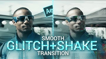 smooth GLITCHIFY+SHAKE transition - after effects tutorial