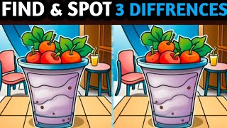[Find the difference]FIND & SPOT 3 DIFFRENCES  [Spot the difference]#EPI160