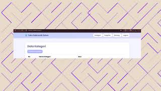 PRESENTASI CRUD LARAVEL SISTEM INFORMASI TOKO ELEKTRONIK