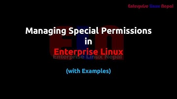 Managing Special Permissions (SUID, SGID, Sticky Bit) in Enterprise Linux (with Example)
