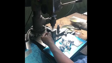 Countersunk screw hole production #factory #custom #workers #OEM #ODM #manual #custom