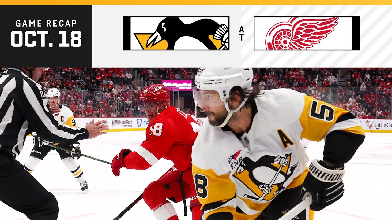 Penguins vs. Red Wings: Injury Report - October 18