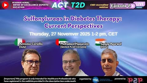 [Trailer] ACT-T2D Episode 2: Current Perspectives of SUs in T2D