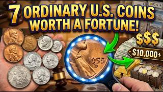 7 Everyday U.S. Coins Worth a Fortune:The Secret Pocket Change Treasures Collectors Are Hunting Down