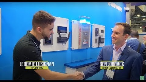 IXG IP Video Intercom System Top Features: Aiphone at ISC West 2024