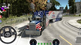 Extreme Truck Driving on Highway 🚚 | Truck Simulator Drive USA EVO Gameplay (Ultra Graphics) screenshot 3