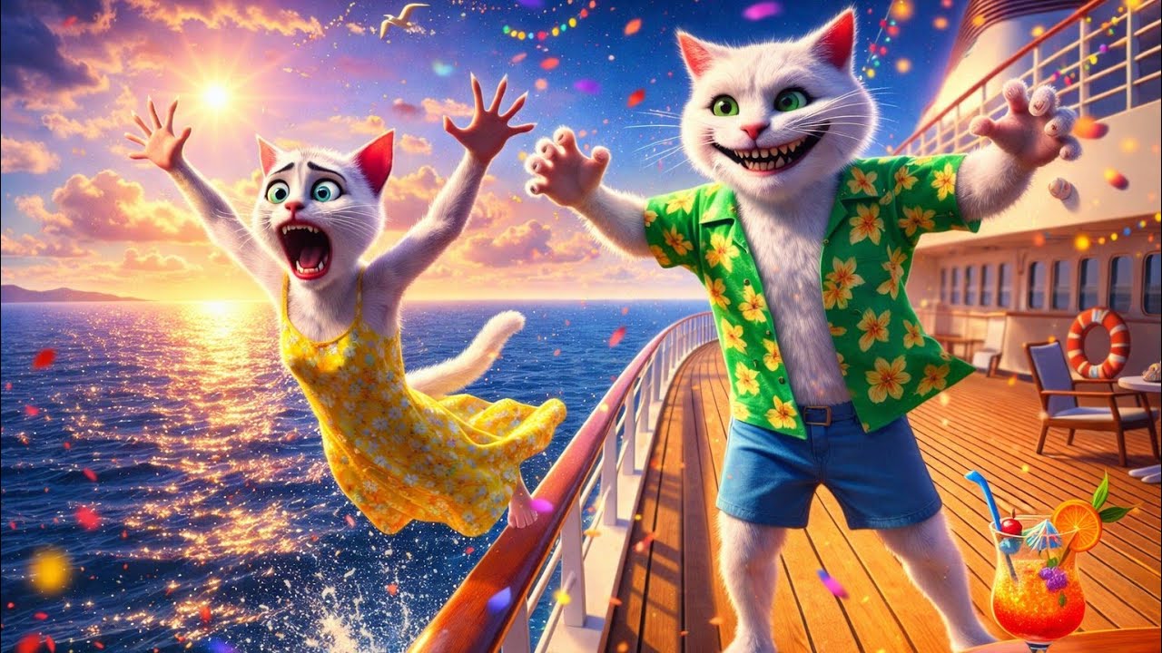 Cats Driving Tractor 😱 | Funny Farming Cats Video