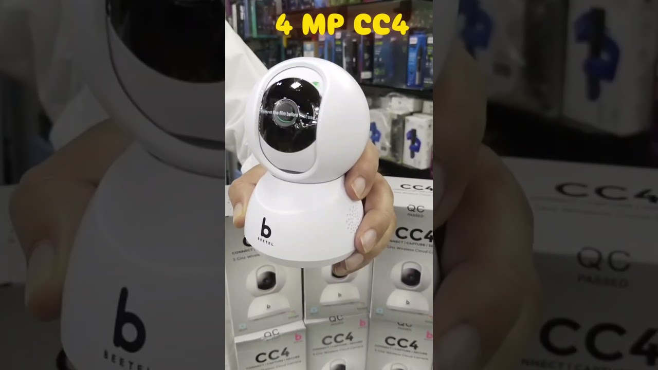 Beetel (CC4) 4MP  wifi camera with two way audio comunication availab. in Indore City at babal ele.