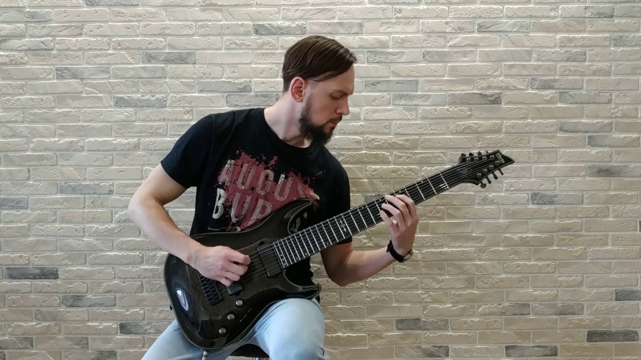 8 STRINGS  Schecter Hellraiser Hybrid C 8