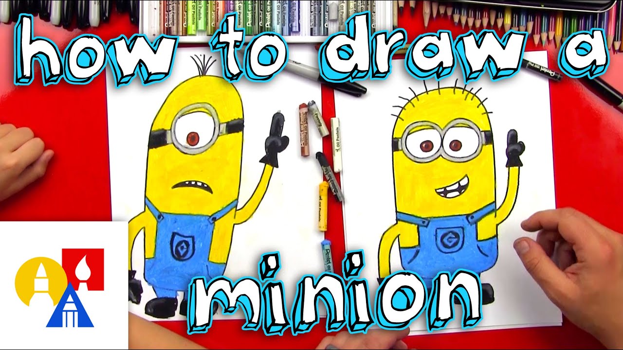 How to draw a Minion #howtodraw #minions #despicableme #cartoon #carto... |  TikTok