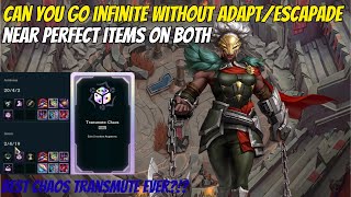 Can Perfect Items Replace Adapt Escapade? Infinity Mythbuster