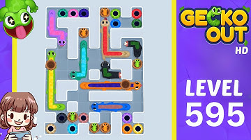Gecko Out Level 595 Solution Walkthrough