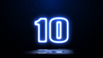 10 Second Countdown with Sound Effects ⏳ #58 | YT Timer ✅