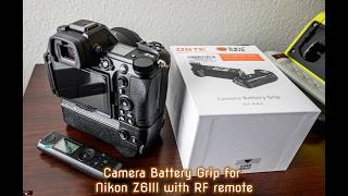Review of Nikon Z6 III remote controlled battery grip (MB-N14RC)