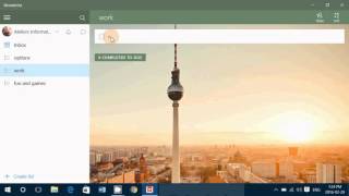 Windows 10 app look and review Wunderlist to do lists great app to stay up to date with your busy sc screenshot 3