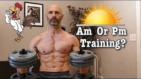 Best time of day to train! Based on your circadian rhythms, hormone production