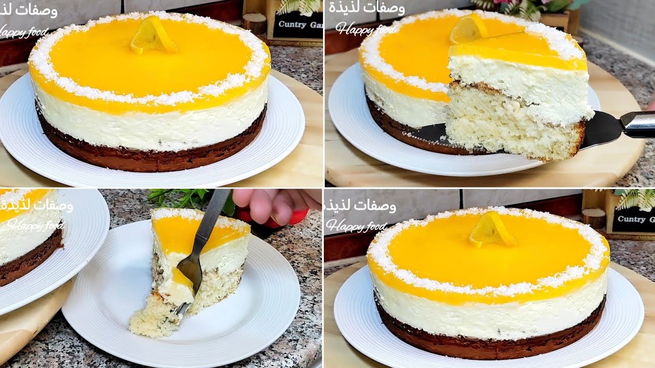 بيضة واحدة 🥚 فقط😱! حضري كيكة ب 3 طبقات سهلة وسريعة هائلة بمكونات متوفرة في كل بيت👌