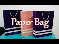 Diy  how to make paper bag for gift  carry bag  bhartis creative art and craft