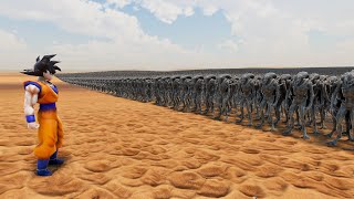 GOKU vs 350,000 ALIENS - Ultimate Epic Battle Simulator 2 | UEBS 2 screenshot 4