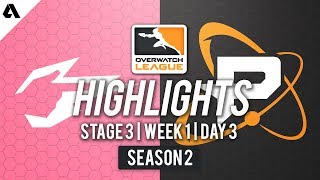 Hangzhou Spark vs Philadelphia Fusion | Overwatch League S2 Highlights - Stage 3 Week 1 Day 3