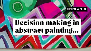 Trying to resolve abstract paintings...