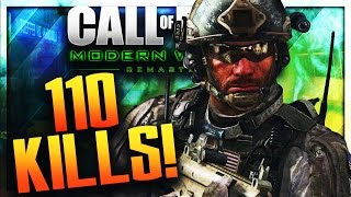 110 KILLS IN MODERN WARFARE REMASTERED! Shipment Is INSANE! (COD 4 Remastered 100+ Kills)