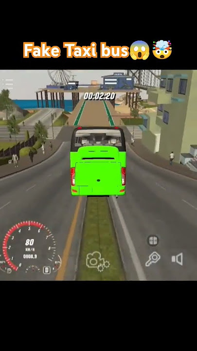 Fake Taxi Driver bus 🤯☠️ Car Parking Multiplayer #youtubeshorts
