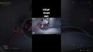 6KO jeff the land shark highlight marvel rivals