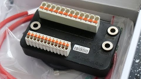 Motogadget - M Unit Blue & other Electrical Fitments - Video 1