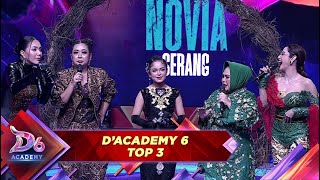 Tampil Dengan Hati dan Memberikan yang Terbaik, Novia (Serang) Banjir Pujian Juri | D'Academy 6