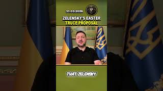  Breaking Zelenskys Easter Truce Proposal And Peace Talk Offer russia ukraine viral
