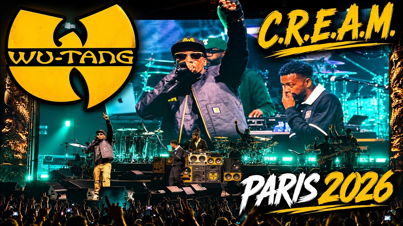 WU-TANG CLAN – C.R.E.A.M. | Paris 2026 | The Final Chamber Tour