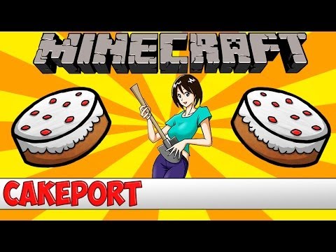 Minecraft Bukkit Plugin - Cake Port - Tutorial